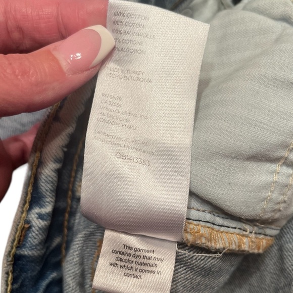 We The Free Free People With The Band Jeans Size 26 - Picture 14 of 16